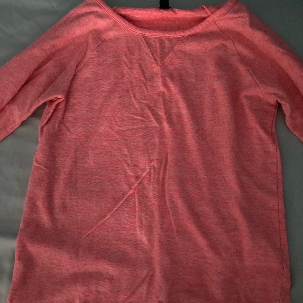 Pink J. Crew sweatshirt